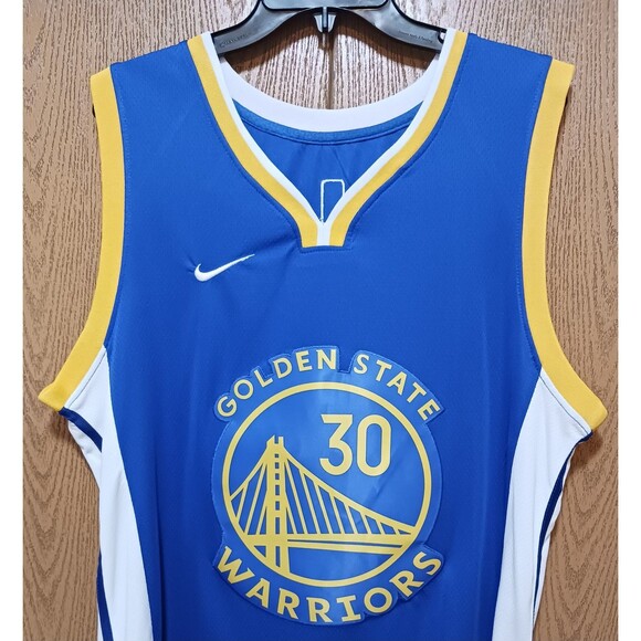 Stephen Curry (Nike)-(Warriors)-(Blue)-(Jersey)-(New Condition)-(Size XL)-$90.00 - Picture 3 of 9